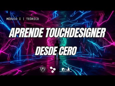 Portada de TouchDesigner desde Cero: Mi historia y por qué empezar con esta potente herramienta creativa